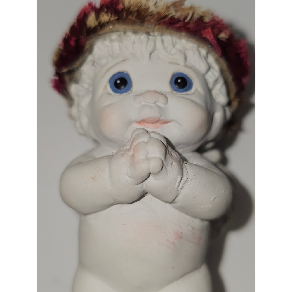 Dreamsicles Figurine Make A Wish  Praying Kneeling Angel Cherub‎ - Picture 7 of 7